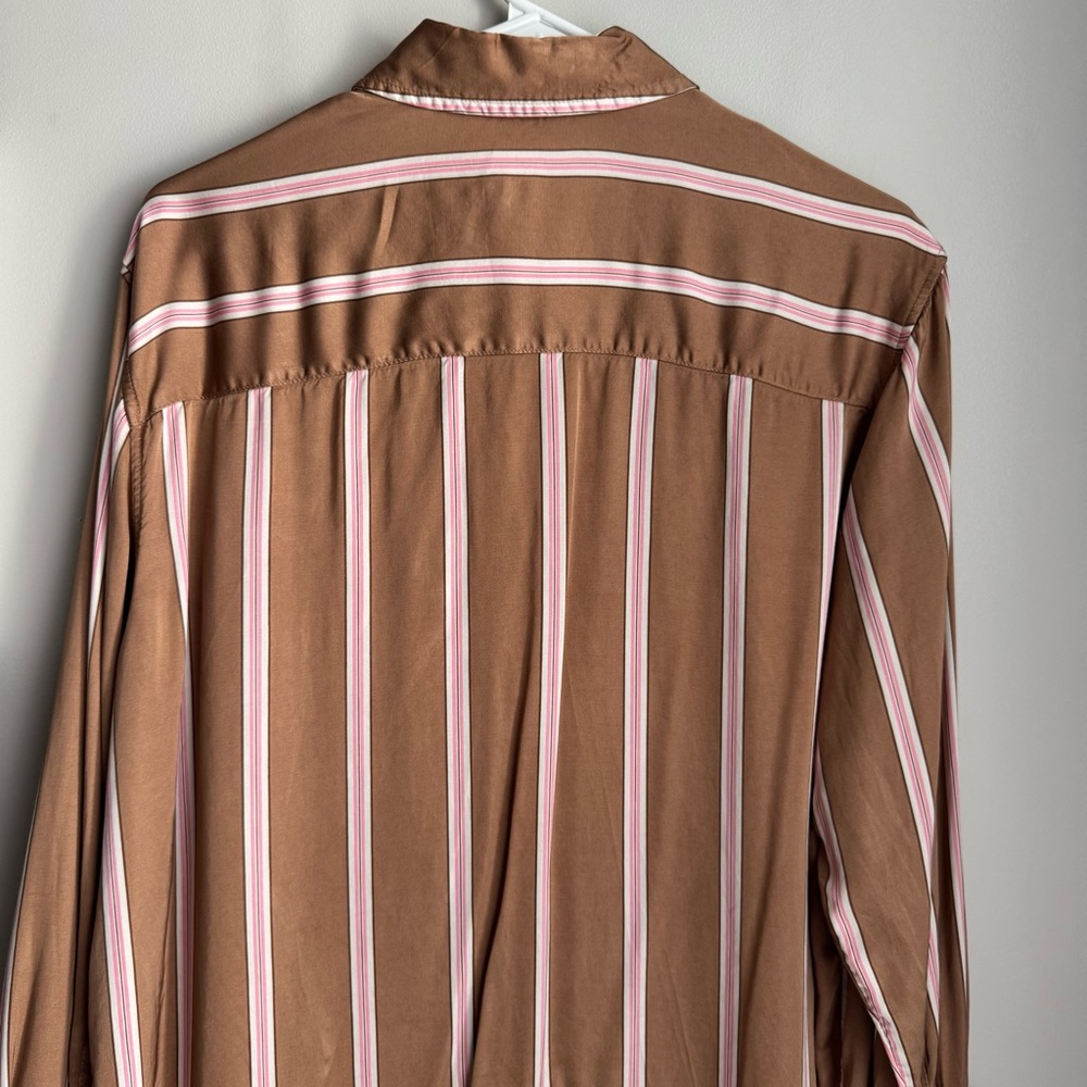 Aerie Satin PJ-To-Party Shirt - Picture 11 of 12